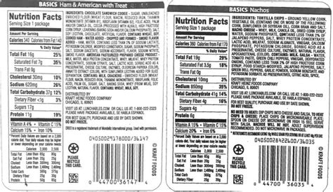 Lunchables Nutrition Facts - Nutrition Ftempo