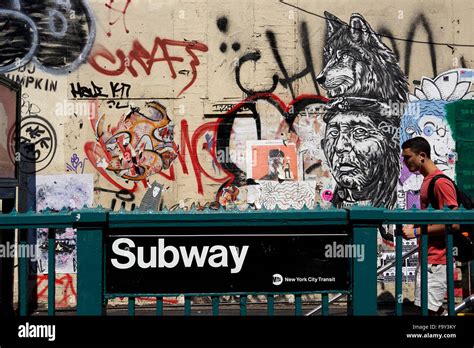 New york subway graffiti hi-res stock photography and images - Alamy