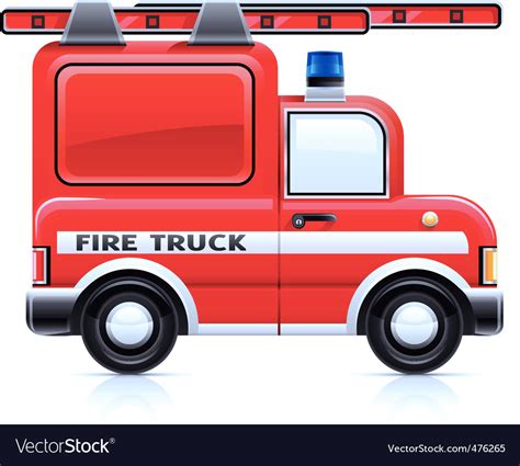 Fire truck Royalty Free Vector Image - VectorStock