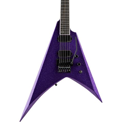 ESP V-2FR Electric Guitar Purple Sparkle | Musician's Friend