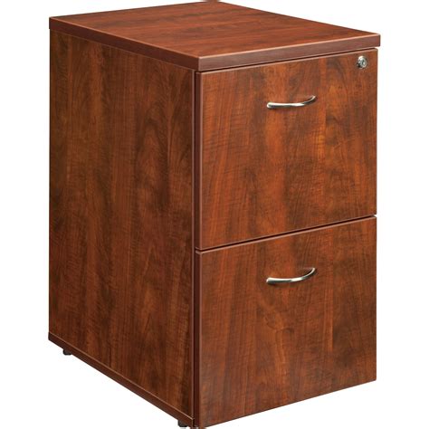 2 Drawers Vertical Wood Composite Lockable Filing Cabinet, Cherry - Walmart.com - Walmart.com