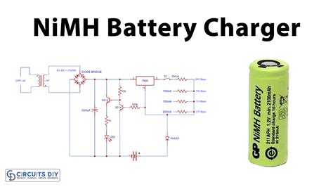 Automatic NiMH Battery Charger Circuit