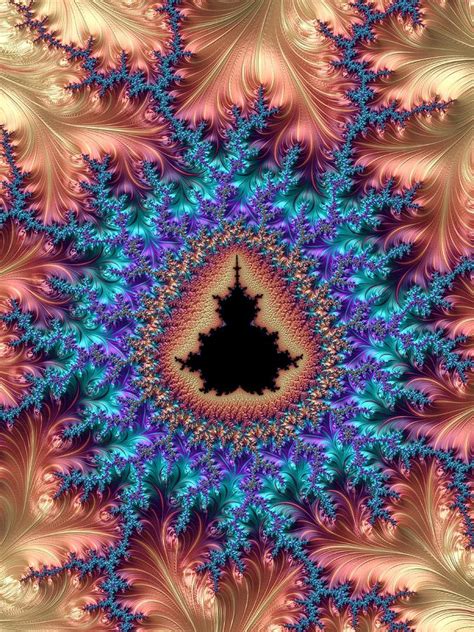 Luxe Fractal Mandelbrot Set Digital Art by Fractal Art Prints - Fine ...