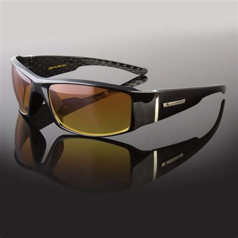 SPORT WRAP HD NIGHT DRIVING VISION HD SUNGLASSES ORANGE HIGH DEFINITION GLASSES - Walmart.com ...