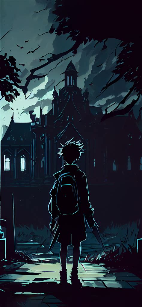 Boy & House Anime Dark Aesthetic Wallpapers - Anime Wallpapers