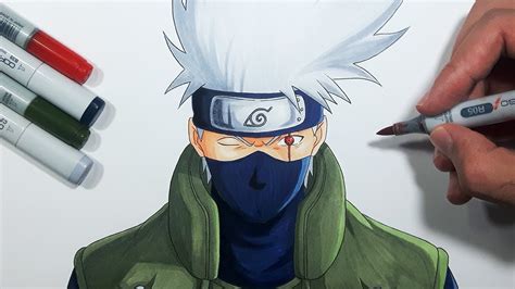 Draw Anime Kakashi - Manga