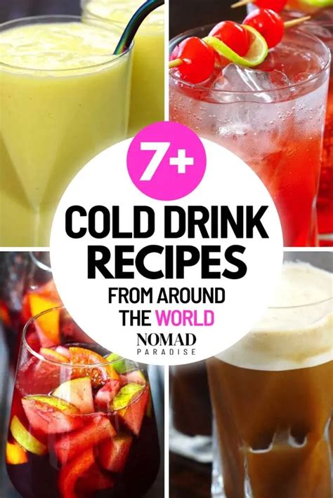 Cold Drink Recipes from Around the World