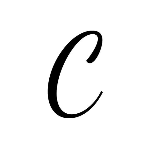 Cursive C Logo