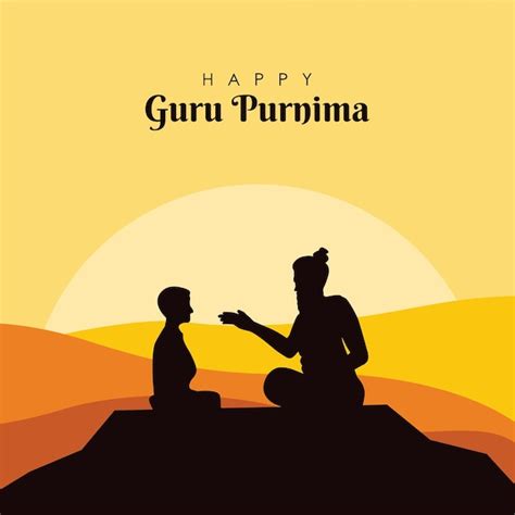 Premium Vector | Happy guru purnima background template