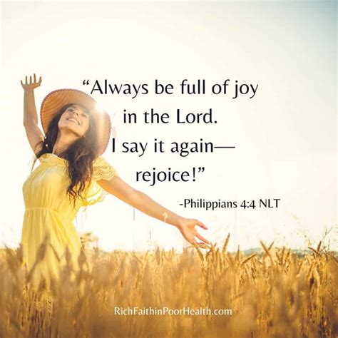 30 Bible Verses About Joy That Will Make You Smile! - Rich Faith in Poor Health