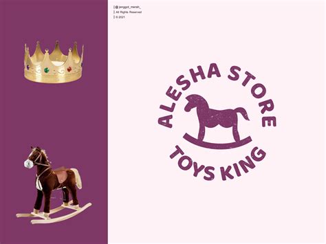 toys king logo design by Jenggot Merah on Dribbble