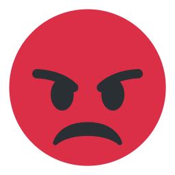 Angry Icon of Flat style - Available in SVG, PNG, EPS, AI & Icon fonts