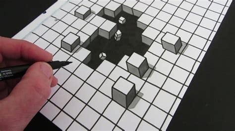 3d Illusions Drawings