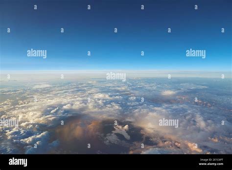 Airplane flying through storm clouds hi-res stock photography and images - Alamy