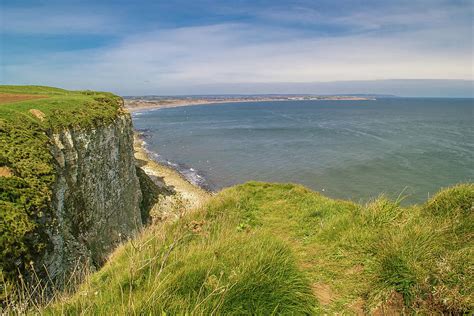 Filey Bay and Filey from Buckton Photograph by Michael Shannon | Fine Art America