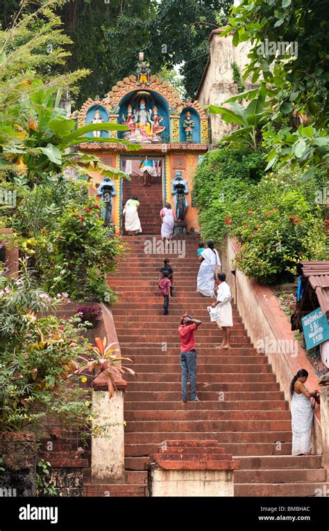 Temple Entrance Varkala Stock Photo - Alamy