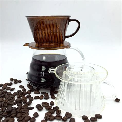 1 PCS 101 type coffee filter cup / high quality drip coffee filter bowls manually follicular ...