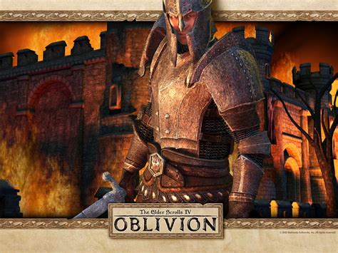 Oblivion Wallpaper - The Hero of Kvatch - Oblivion (Elder Scrolls IV) Wallpaper (41506269) - Fanpop