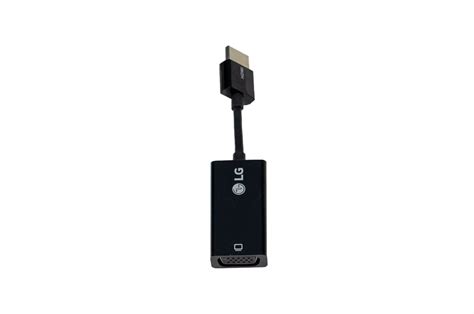 LG Black HDMI to VGA Laptop Cable - EAD64025801 | LG USA