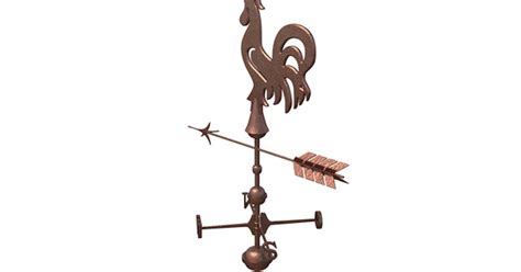 Classic Rooster Weathervane, 3D - Envato Elements