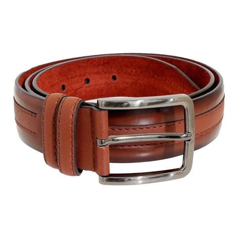 36 Units of Men's Genuine Leather Dress Belts,brown Color Only - Mens Belts - at ...