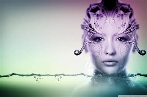 Magical Mermaid Of Art HD desktop wallpaper : Widescreen : High Definition : Fullscreen