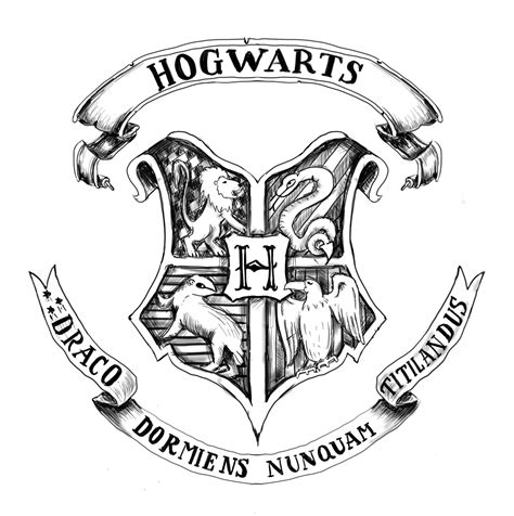 Free SVG Harry Potter Hogwarts Crest Svg 16321+ DXF Include