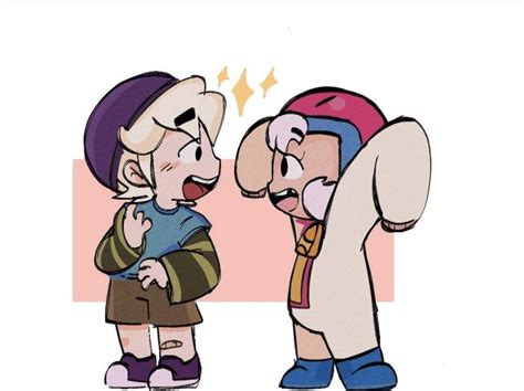 Gus and Bonnie fan art (artist meliodas sama) : r/Brawlstars