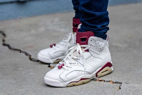 Air Jordan 6 Maroon Review