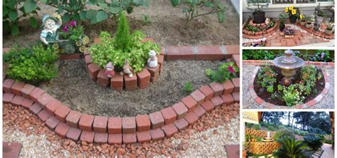 Nice Collection of Bricks Garden Ideas