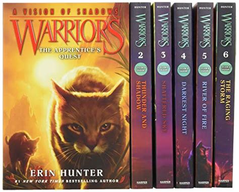 Warriors: A Vision of Shadows Box Set: Volumes 1 to 6: Hunter, Erin ...