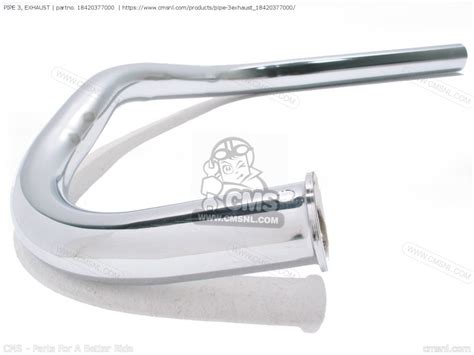 PIPE 3, EXHAUST for CB400F 1976 USA - order at CMSNL