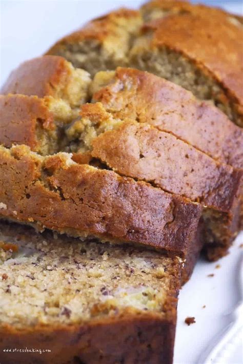 The Perfect Banana Bread Recipe | Stress Baking