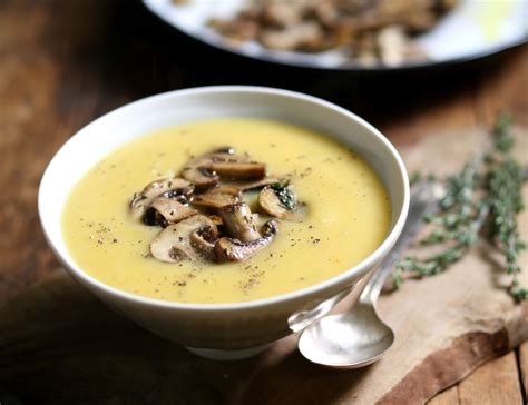 Jerusalem Artichoke & Mushroom Soup Recipe | Abel & Cole