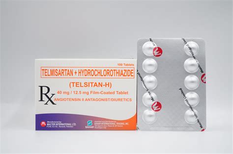 TELMISARTAN+HYDROCHLOROTHIAZIDE (TELSITAN-H) | Sahar Pharma