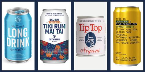 17 Best Canned Cocktails of 2022 - Canned Alcoholic Drinks