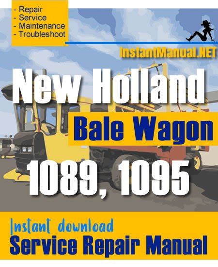 New Holland 1089 1095 Bale Wagon Service Repair Manual