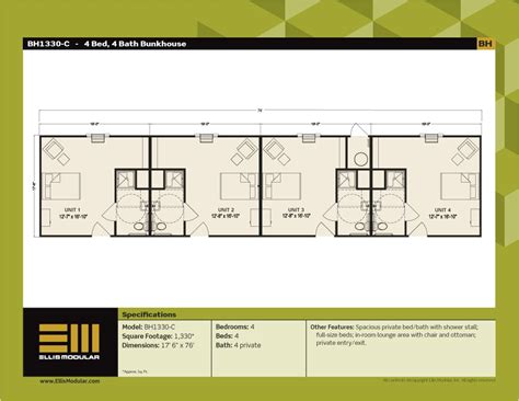 Bunk House Floor Plans: An Overview And Resources - House Plans