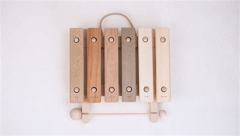 Children’s xylophone, wooden baby toys, Oak Village