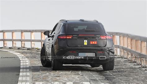 2023 Porsche Macan EV Spotted Testing In The Alps Alongside Cayenne | Carscoops