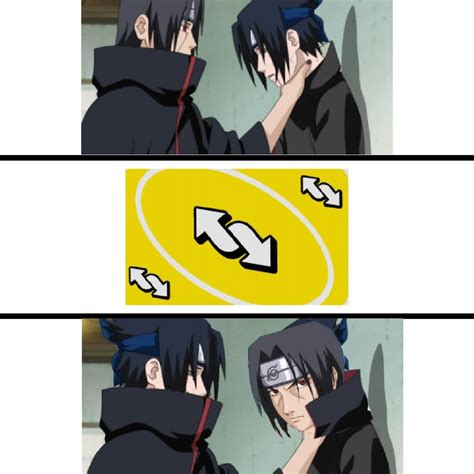 Oh no! Sasuke chokes itachi! : memes