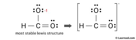 CHO2- Lewis structure - Learnool