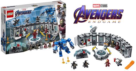 Avengers Endgame LEGO 76125 Iron Man Hall of Armour - The Brothers Brick | The Brothers Brick