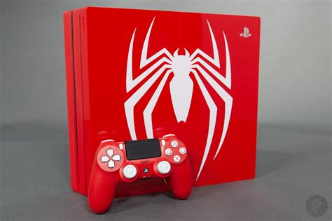 Spider-Man Limited Edition PS4 Pro bundle detailed in unboxing photos - Polygon