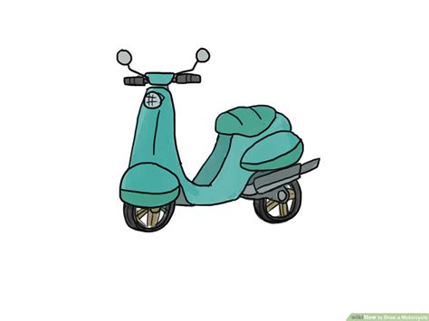 Motorcycle Drawing For Preschoolers - Ma Gustave