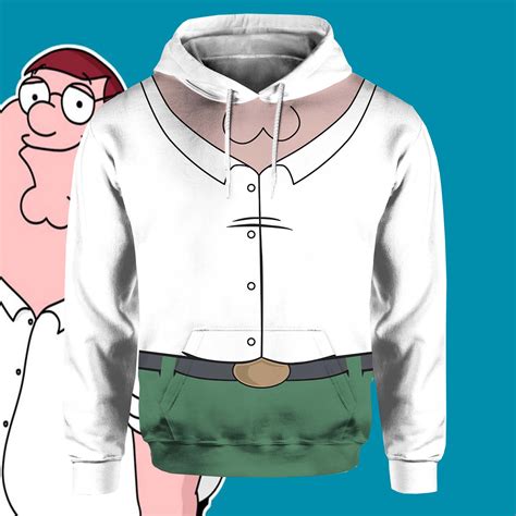 Peter Griffin Costume Hoodie - Nouvette