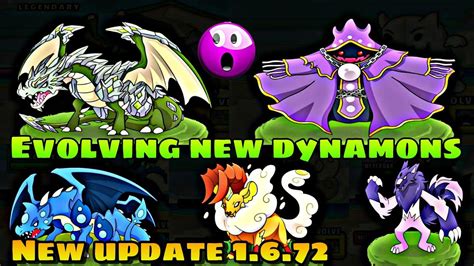 Dynamons World New Update 🤩 (1.6.72) Evolving legendary dynamons stage 3 in dynamons world - YouTube