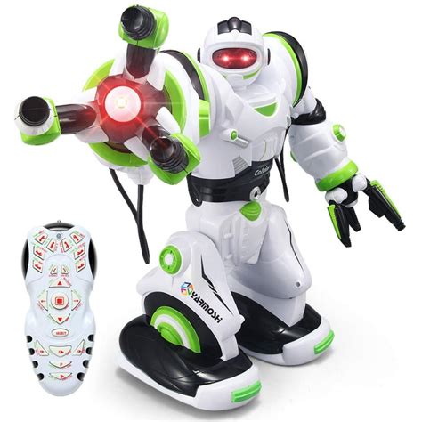 Yarmoshi RC Smart Robot Toy Remote Control for Boys and Girls Age 5+ - Walmart.com - Walmart.com