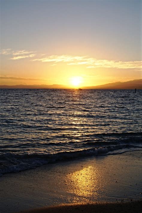 Fiji print Fiji Photo Sea print Sunset print Sunset