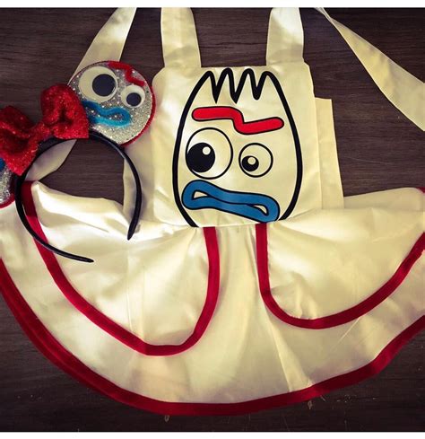 Forky Dress Forky Forky Costume Forky Cosplay Toy Story - Etsy